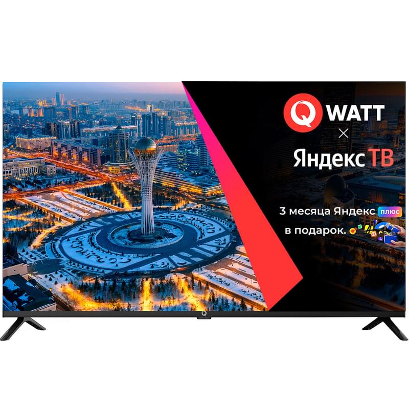 Теледидар QWATT 40" Q40YF-PB LED FHD Smart Black - фото #0, Technodom.kz