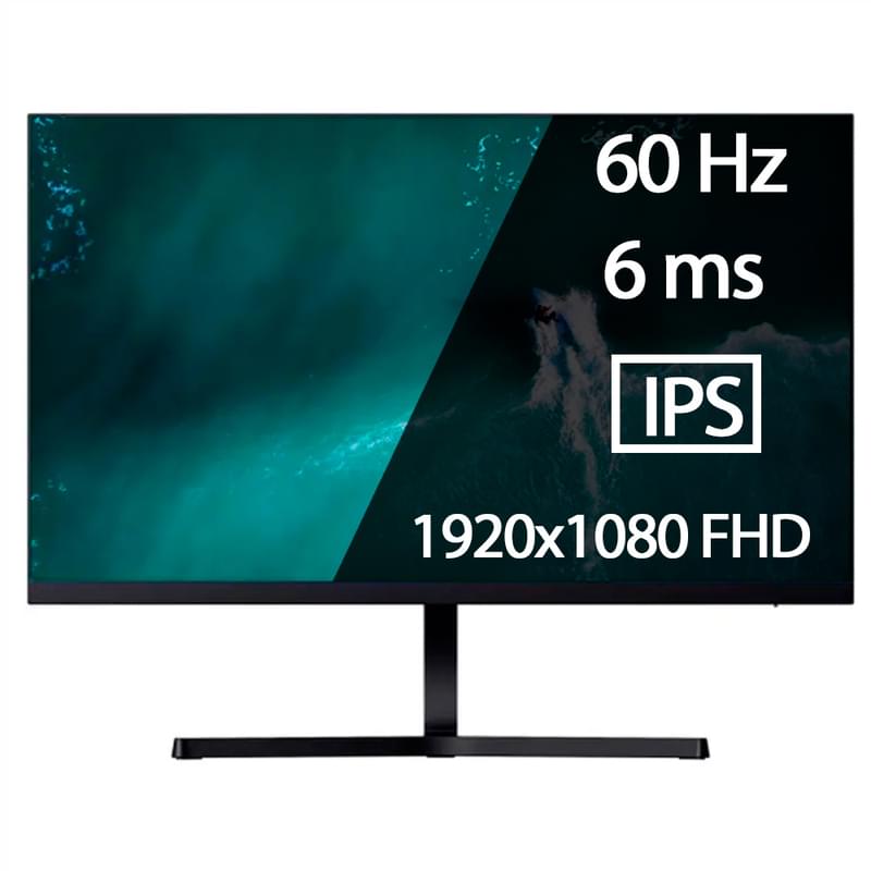 Монитор 23.8" Xiaomi BHR4510GL 1920х1080 16:9 IPS 60ГЦ (HDMI+VGA) Black - фото #0, Technodom.kz Монитор 23.8" Xiaomi BHR4510GL 1920х1080 16:9 IPS 60ГЦ (HDMI+VGA) Black - фото #0, Technodom.kz