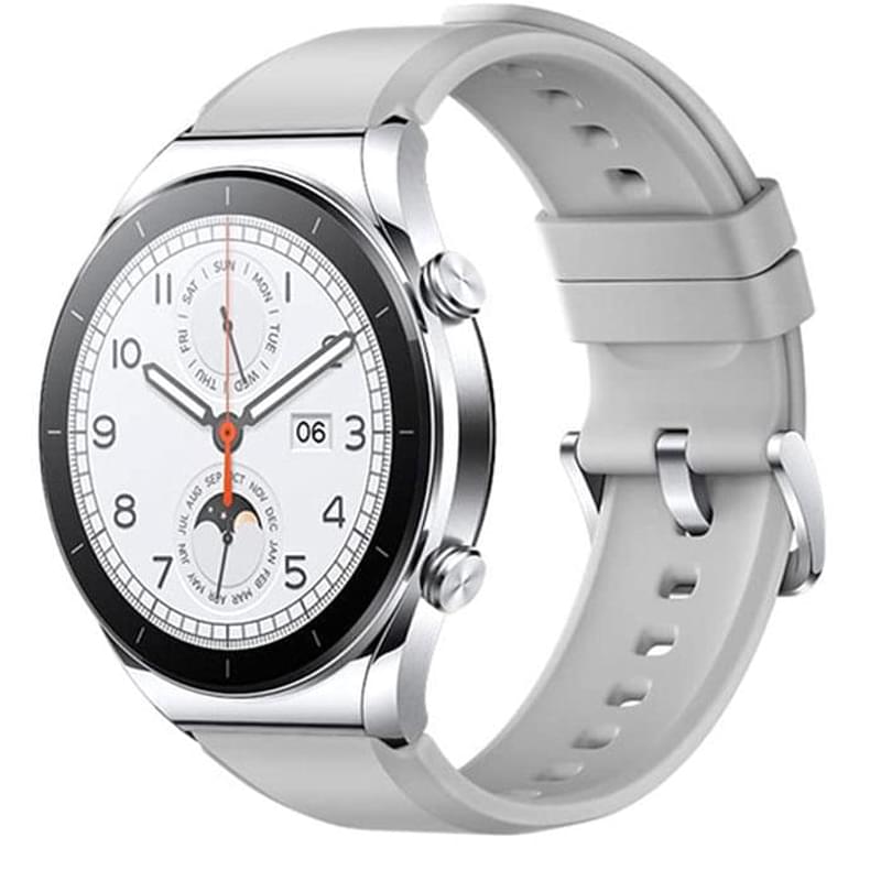 Смарт-часы Xiaomi Watch S1, Silver (M2112W1/BHR5560G) - фото #0, Technodom.kz