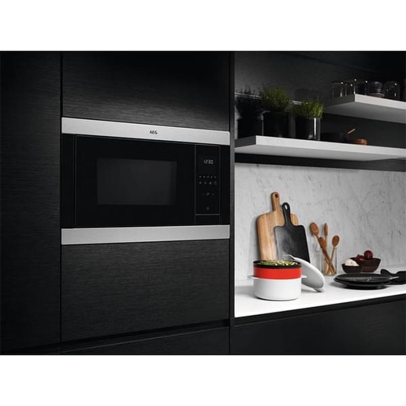 Встраиваемая микроволновая печь AEG MSB2547D-M - фото #4, Technodom.kz