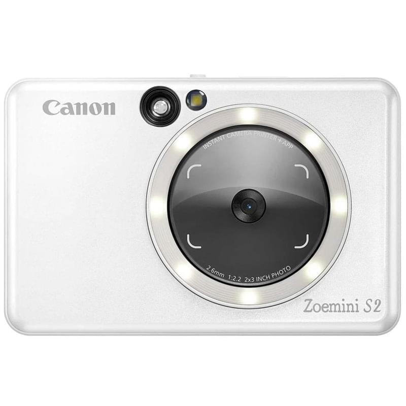 Canon Zoemini Цифрлық фотоаппараты S2 White - фото #0, Technodom.kz
