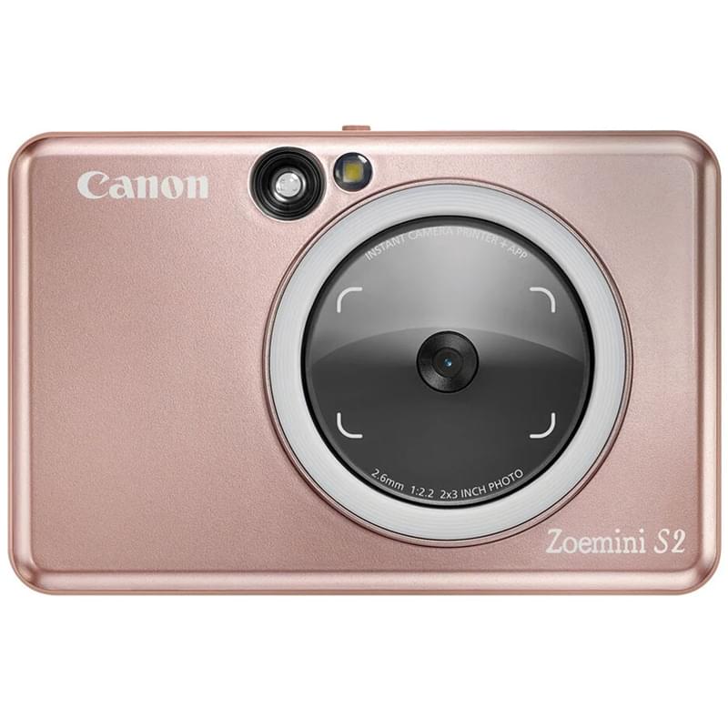Canon Zoemini S2 Цифрлық фотоаппараты Rose Gold - фото #0, Technodom.kz