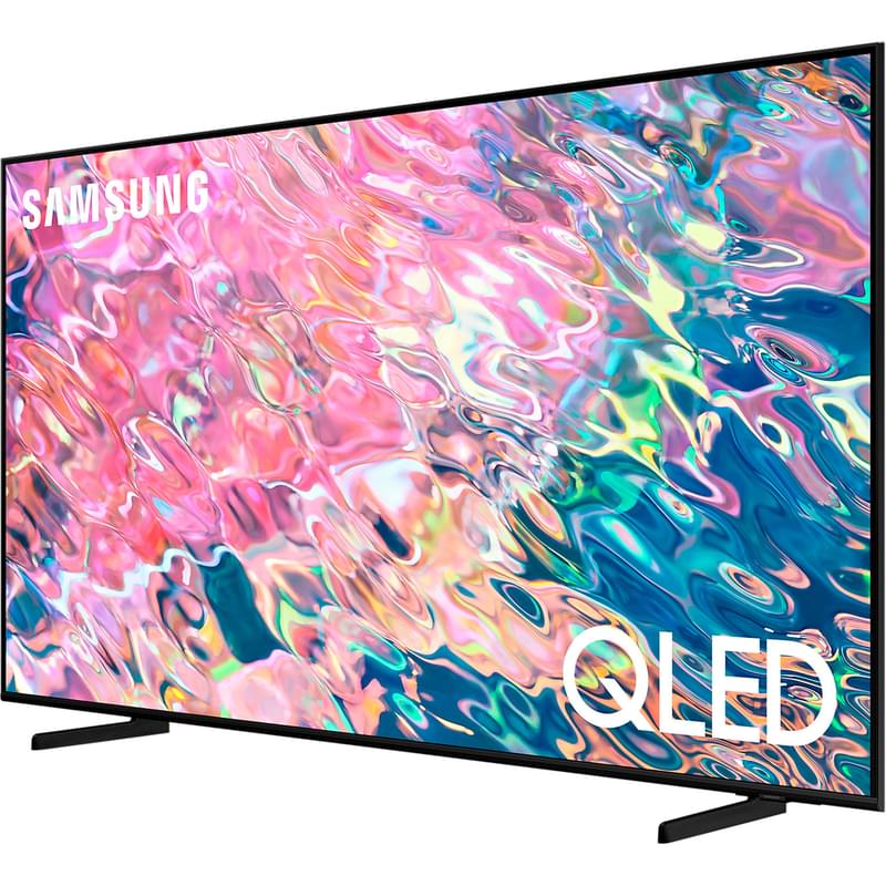 Samsung 65" QE65Q60BAUXCE QLED UHD Smart теледидары Black - фото #2, Technodom.kz