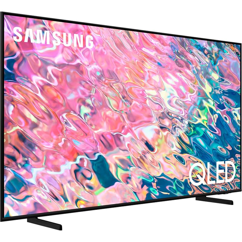 Samsung 50" QE50Q60BAUXCE QLED UHD Smart теледидары Black - фото #3, Technodom.kz