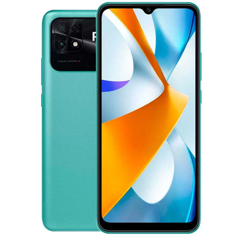 Смартфон Poco C40 4/64GB Coral Green - фото #0, Technodom.kz