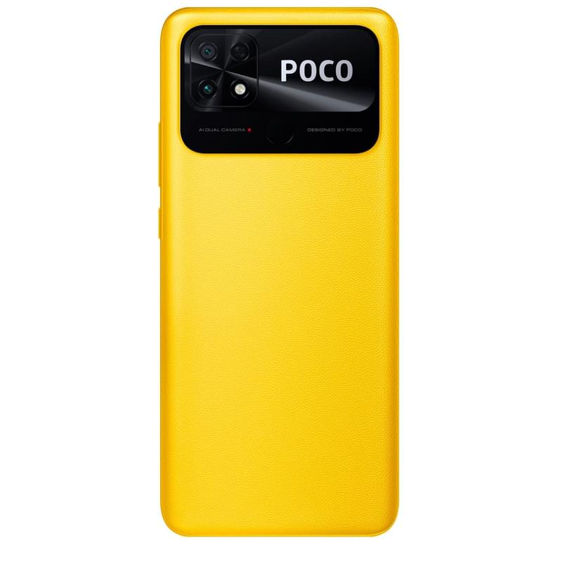 Смартфон Poco C40 64/4GB POCO Yellow - фото #2, Technodom.kz