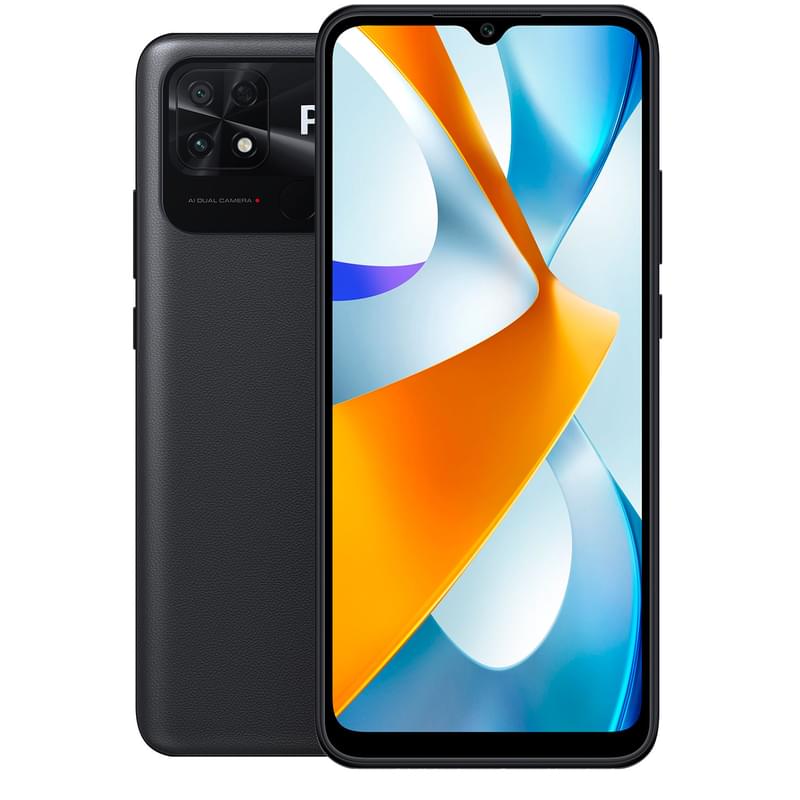 Смартфон Poco C40 4/64GB Power Black - фото #0, Technodom.kz
