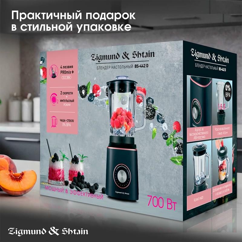 Блендер стационарный Zigmund&Shtain BS-442 D - фото #10, Technodom.kz