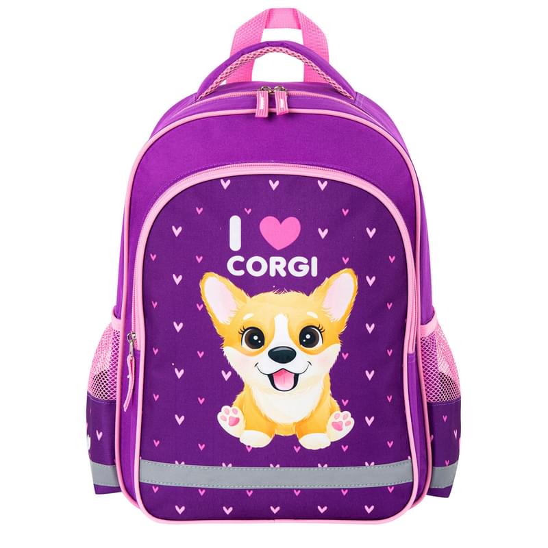 Рюкзак детский Brauberg, I love corgi, 38x28х14 (270653) - фото #0, Technodom.kz