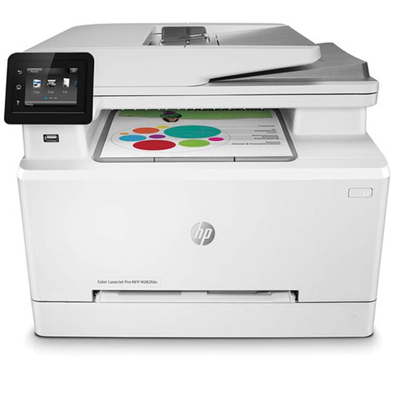 МФУ лазерное цветное HP LaserJet Pro MFP M283fdn (7KW74A - фото #0, Technodom.kz