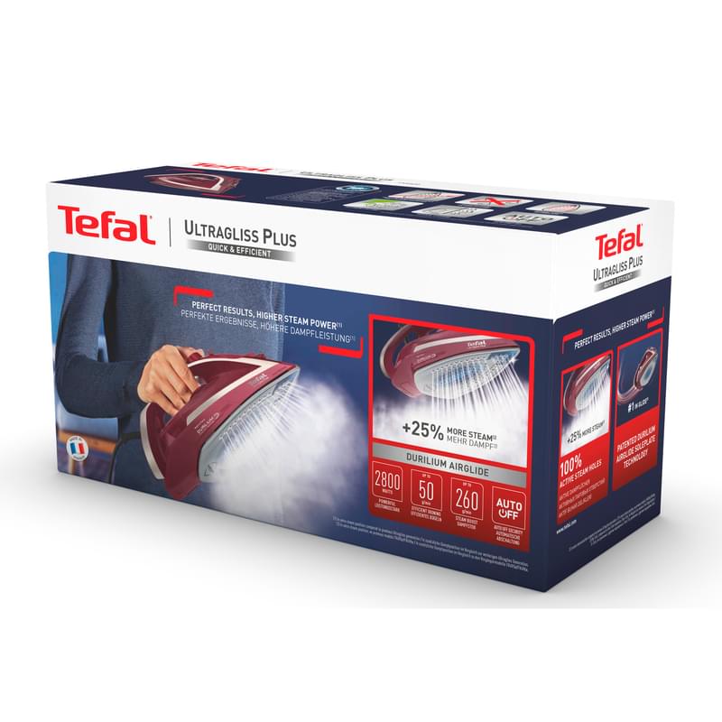 Утюг Tefal Ultragliss Plus FV-6820E0 - фото #9, Technodom.kz