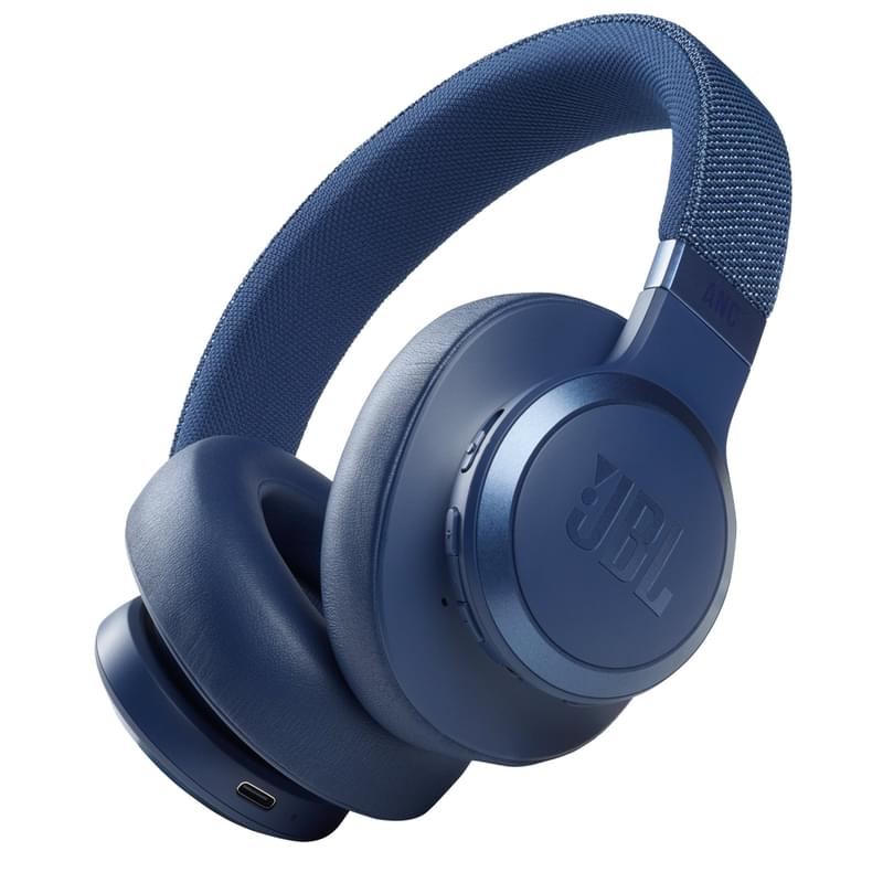 Наушники Накладные JBL Bluetooth Live 660 NC, Blue (JBLLIVE660NCBLU) - фото #0, Technodom.kz