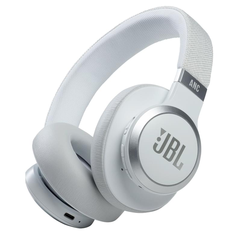 Наушники Накладные JBL Bluetooth Live 660 NC, White (JBLLIVE660NCWHT) - фото #0, Technodom.kz