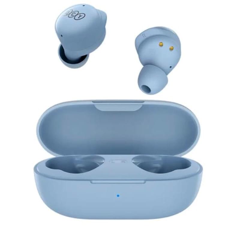 Наушники Вставные QCY Bluetooth T17, Blue (1000800) - фото #0, Technodom.kz