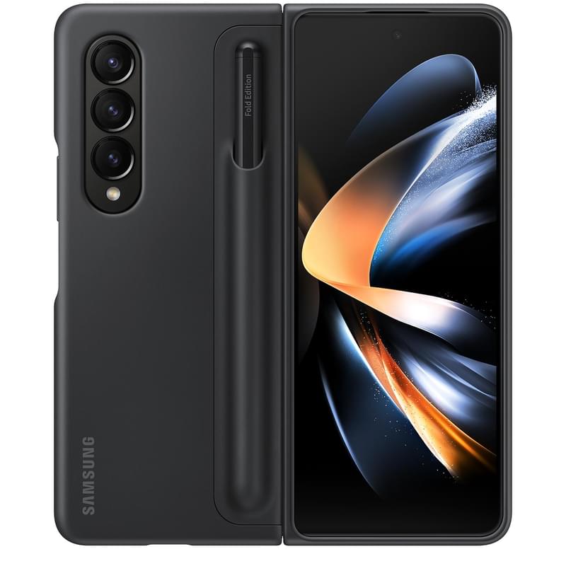 Чехол для Samsung Galaxy Z Fold4 Standing Cover with Pen, Black (EF-OF93PCBEGRU) - фото #0, Technodom.kz
