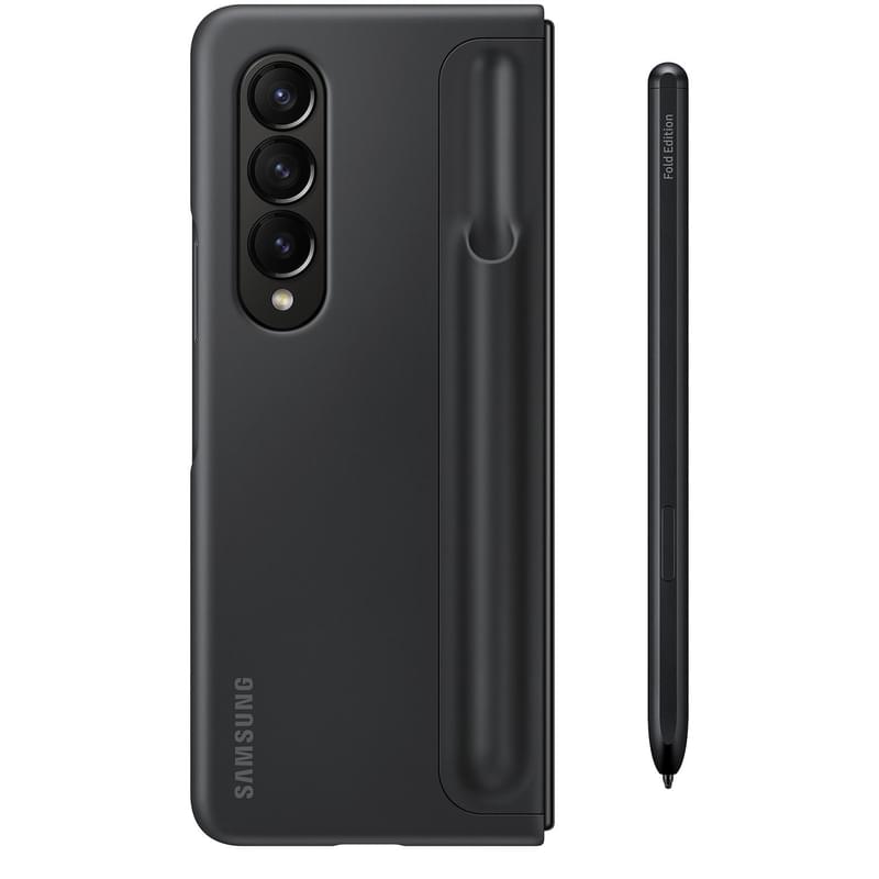 Чехол для Samsung Galaxy Z Fold4 Standing Cover with Pen, Black (EF-OF93PCBEGRU) - фото #2, Technodom.kz