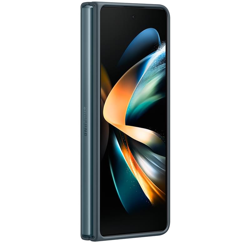 Чехол для Samsung Galaxy Z Fold4 Leather Cover, Gray Green (EF-VF936LJEGRU) - фото #5, Technodom.kz