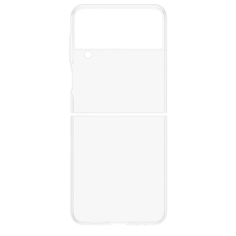Чехол для Samsung Galaxy Z FLip4 Clear Slim Cover, Transparency (EF-QF721CTEGRU) - фото #1, Technodom.kz