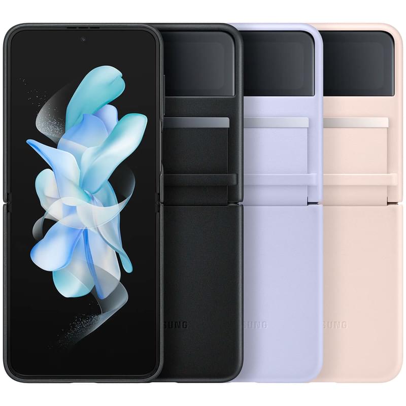Чехол для Samsung Galaxy Z FLip4 Flap Leather Cover, Black (EF-VF721LBEGRU) - фото #6, Technodom.kz Чехол для Samsung Galaxy Z FLip4 Flap Leather Cover, Black (EF-VF721LBEGRU) - фото #6, Technodom.kz