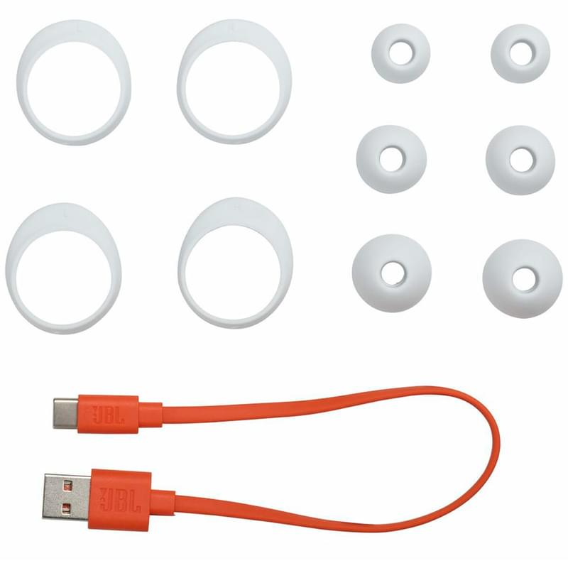 Наушники Вставные JBL Bluetooth Live Free NC+ TWS, White (JBLLIVEFRNCPTWSW) - фото #5, Technodom.kz