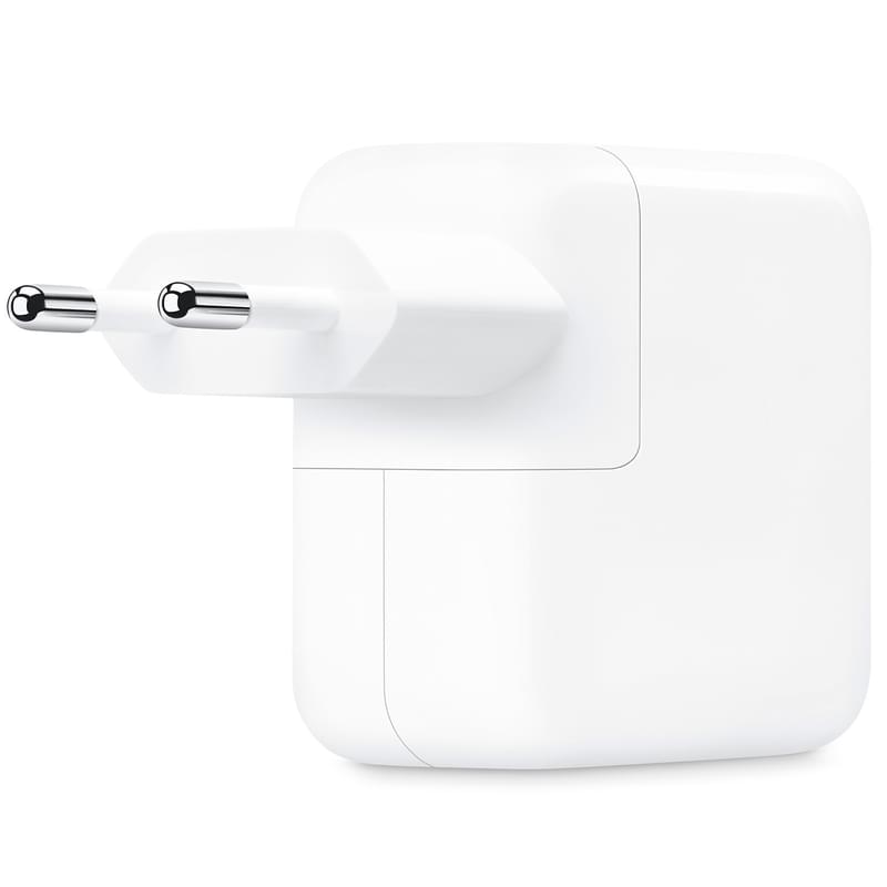 Адаптер питания Apple, 2*Type-C 35Вт (MW2K3ZM/A) - фото #2, Technodom.kz