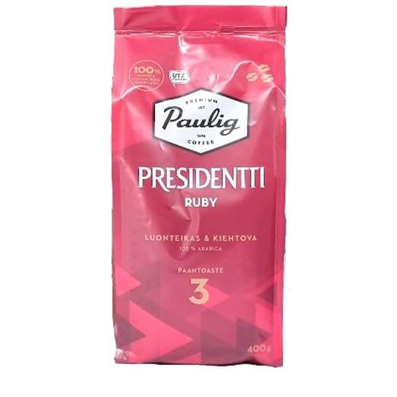 Кофе Paulig Presidentti Ruby, зерно 400г, 8273 - фото #0, Technodom.kz