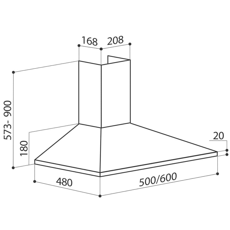 Вытяжка LEX BASIC 600 BLACK - фото #1, Technodom.kz Вытяжка LEX BASIC 600 BLACK - фото #1, Technodom.kz