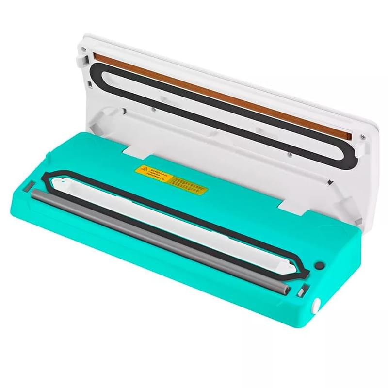 Вакуумный упаковщик Kitfort KT-1523-3 бело-бирюзовый - фото #2, Technodom.kz Вакуумный упаковщик Kitfort KT-1523-3 бело-бирюзовый - фото #2, Technodom.kz