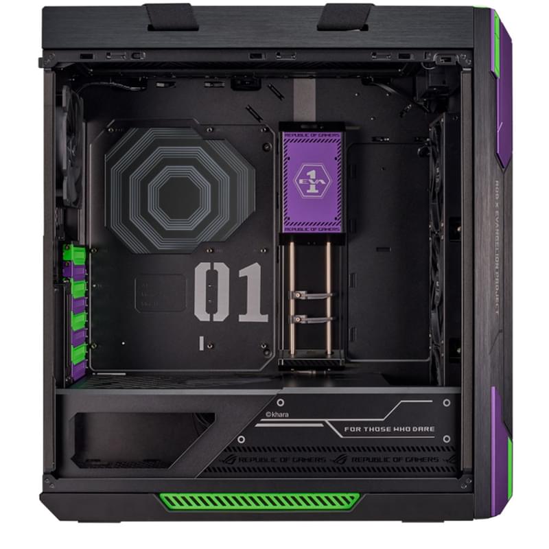 ПК корпус Asus ROG Strix Helios EVA Edition MidTower, window, Black ATX (GX601 EVA) - фото #6, Technodom.kz