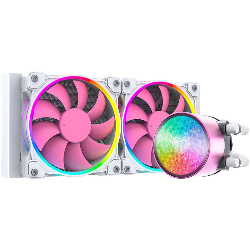 Система жидкостного охлаждения для CPU ID-COOLING PINKFLOW 240 Diamond (LGA1700) - фото #0, Technodom.kz