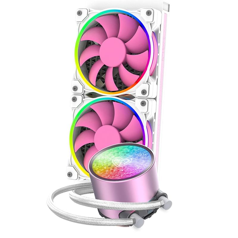 Система жидкостного охлаждения для CPU ID-COOLING PINKFLOW 240 Diamond (LGA1700) - фото #1, Technodom.kz