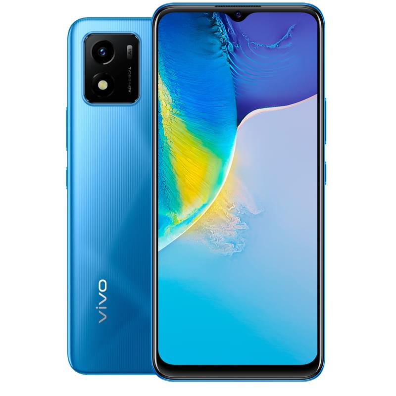 Смартфон Vivo Y01 2/32GB Sapphire Blue - фото #0, Technodom.kz
