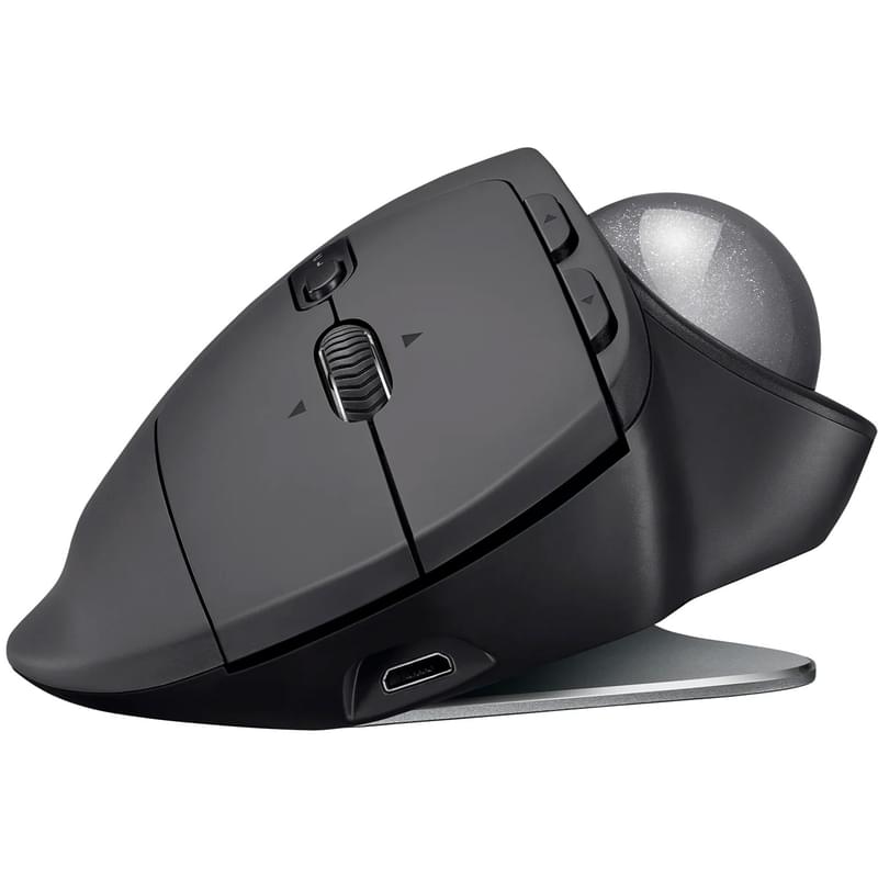 Мышка беспроводная USB/BT Logitech MX Ergo, Black (910-005179) - фото #4, Technodom.kz