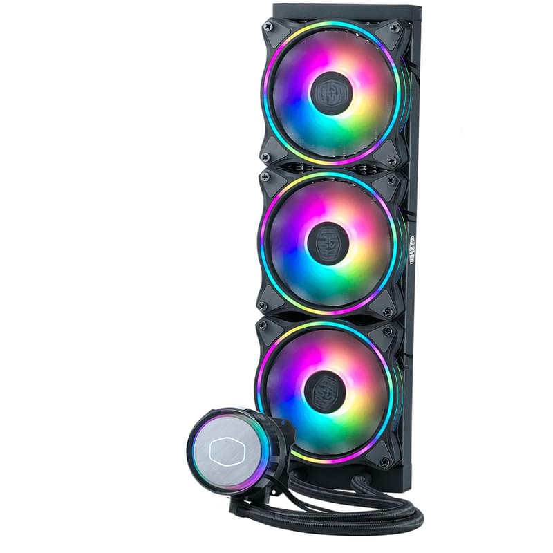 Система жидкостного охлаждения для CPU Cooler Master MASTERLIQUID ML360 ILLUSION ARGB - фото #3, Technodom.kz