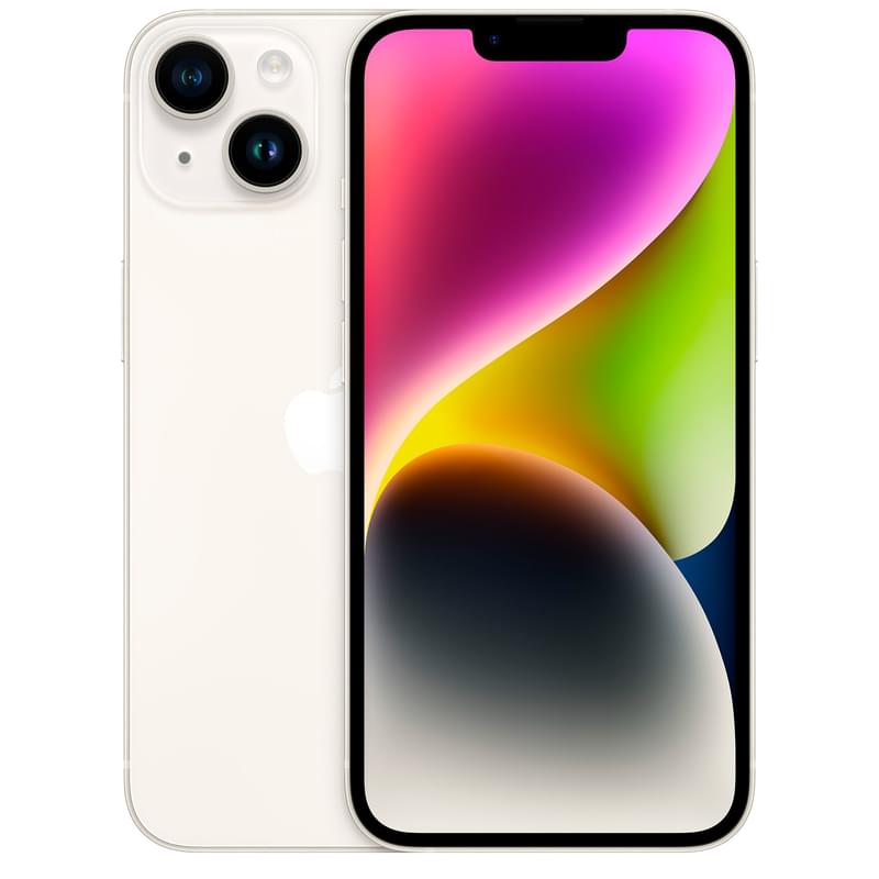 Смартфон Apple iPhone 14 6/128GB Starlight - фото #0, Technodom.kz