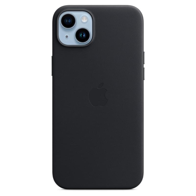 Чехол для iPhone 14 Plus, Leather Case with MagSafe, Midnight (MPP93ZM/A) - фото #0, Technodom.kz