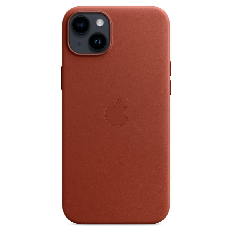 Чехол для iPhone 14 Plus, Leather Case with MagSafe, Umber (MPPD3ZM/A) - фото #1, Technodom.kz