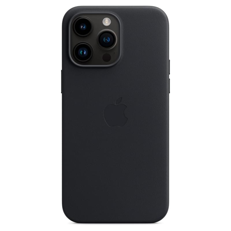 Чехол для iPhone 14 Pro Max, Leather Case with MagSafe, Midnight (MPPM3ZM/A) - фото #3, Technodom.kz