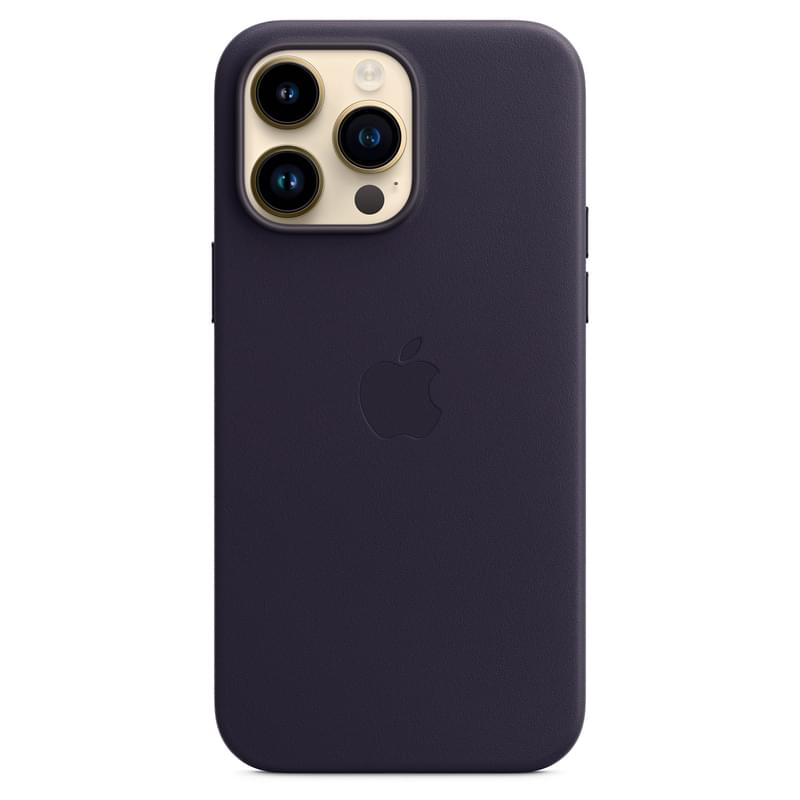 Чехол для iPhone 14 Pro Max, Leather Case with MagSafe, Ink (MPPP3ZM/A) - фото #1, Technodom.kz