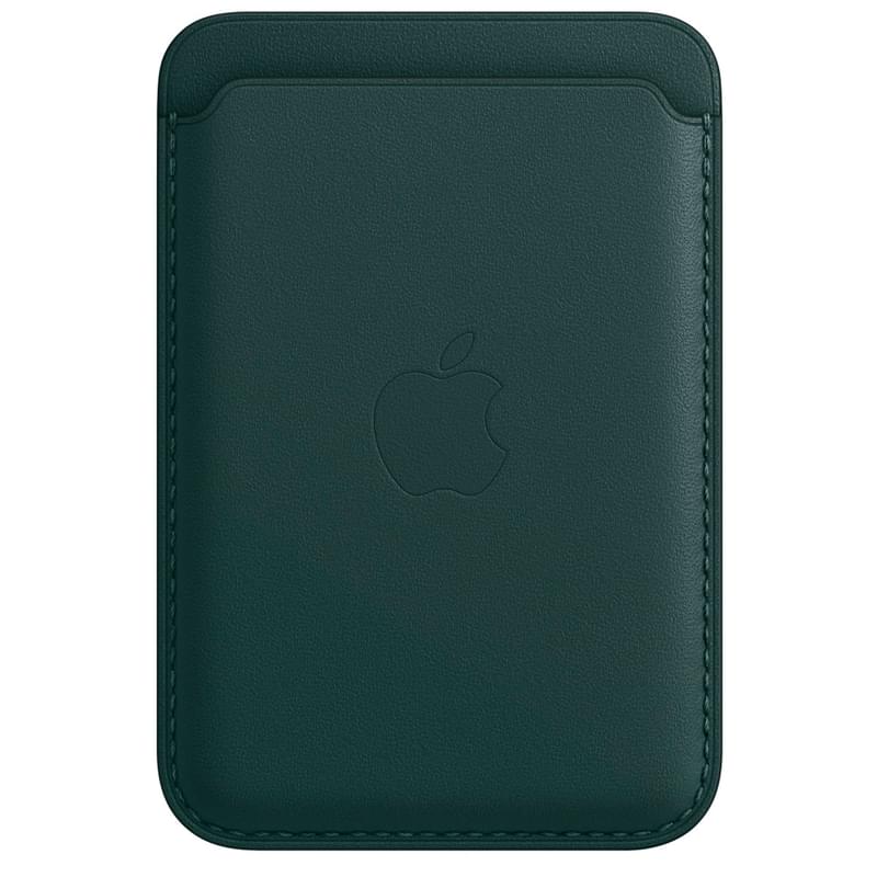 iPhone Leather Wallet with MagSafe, Forest Green (MPPT3ZM/A) арналған тысқабы - фото #0, Technodom.kz