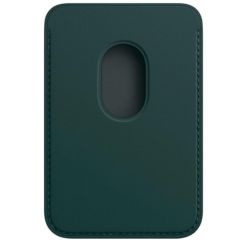iPhone Leather Wallet with MagSafe, Forest Green (MPPT3ZM/A) арналған тысқабы - фото #1, Technodom.kz