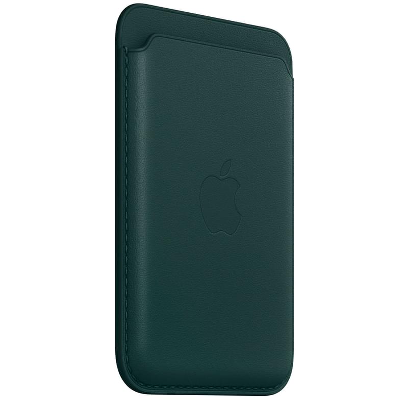 iPhone Leather Wallet with MagSafe, Forest Green (MPPT3ZM/A) арналған тысқабы - фото #2, Technodom.kz