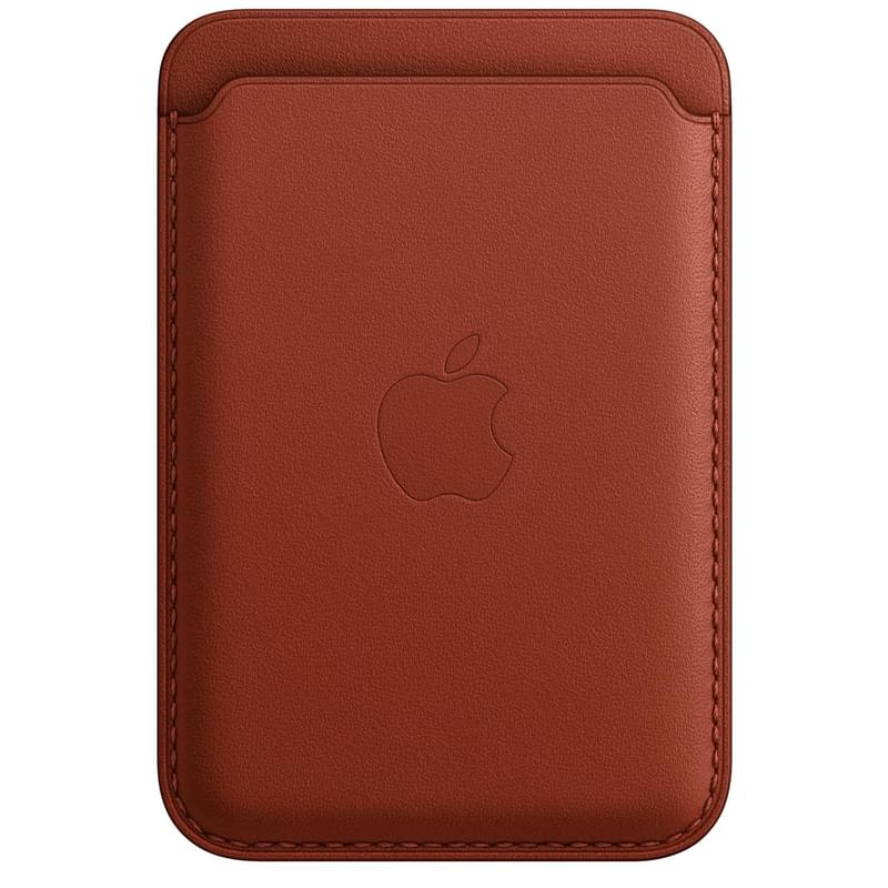 iPhone Leather Wallet with MagSafe, Umber (MPPX3ZM/A) арналған тысқабы - фото #0, Technodom.kz
