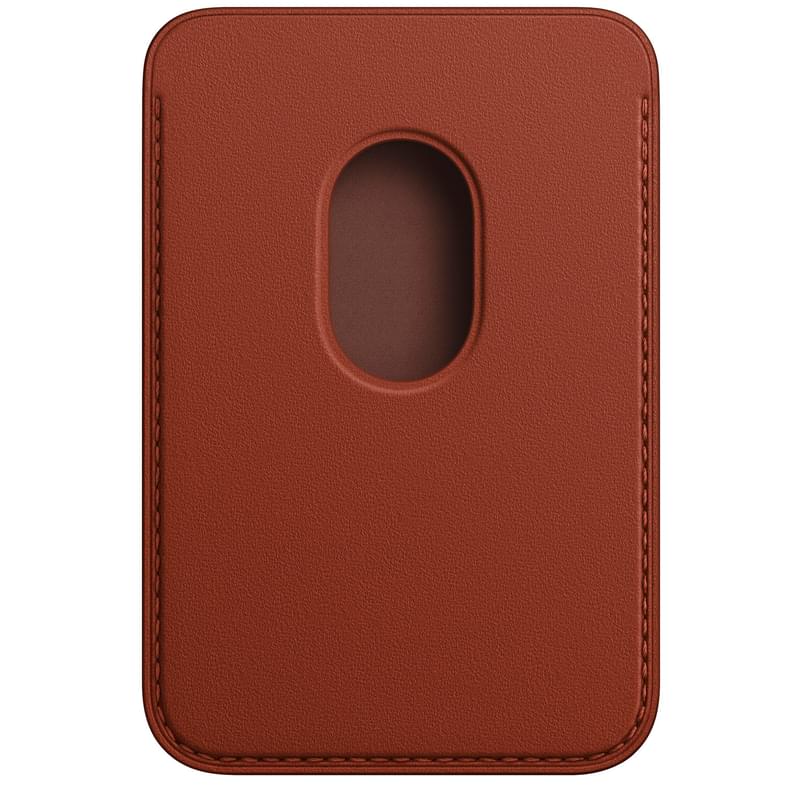 iPhone Leather Wallet with MagSafe, Umber (MPPX3ZM/A) арналған тысқабы - фото #1, Technodom.kz