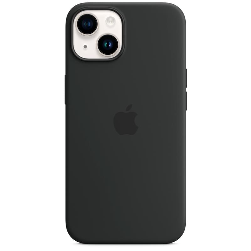 Чехол для iPhone 14, Silicone Case with MagSafe, Midnight (MPRU3ZM/A) - фото #3, Technodom.kz