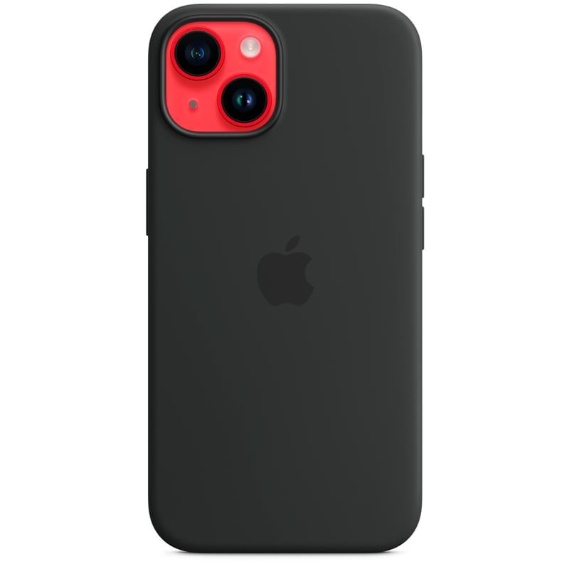 Чехол для iPhone 14, Silicone Case with MagSafe, Midnight (MPRU3ZM/A) - фото #4, Technodom.kz