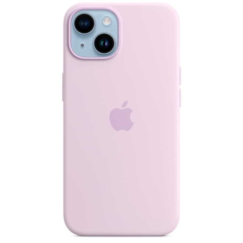 Чехол для iPhone 14, Silicone Case with MagSafe, Lilac (MPRY3ZM/A) - фото #0, Technodom.kz