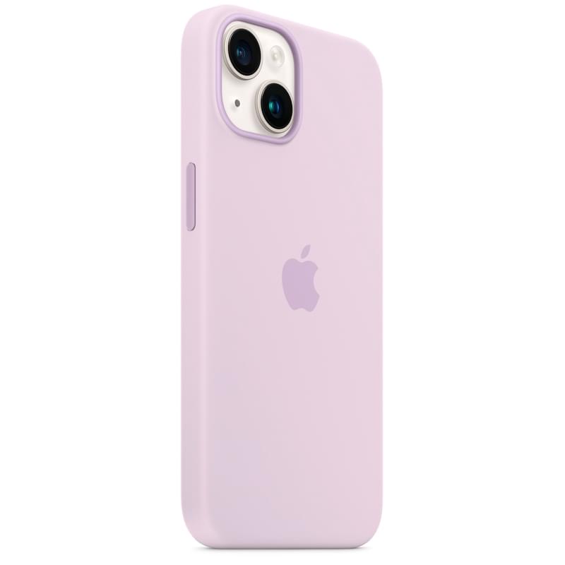 Чехол для iPhone 14, Silicone Case with MagSafe, Lilac (MPRY3ZM/A) - фото #5, Technodom.kz