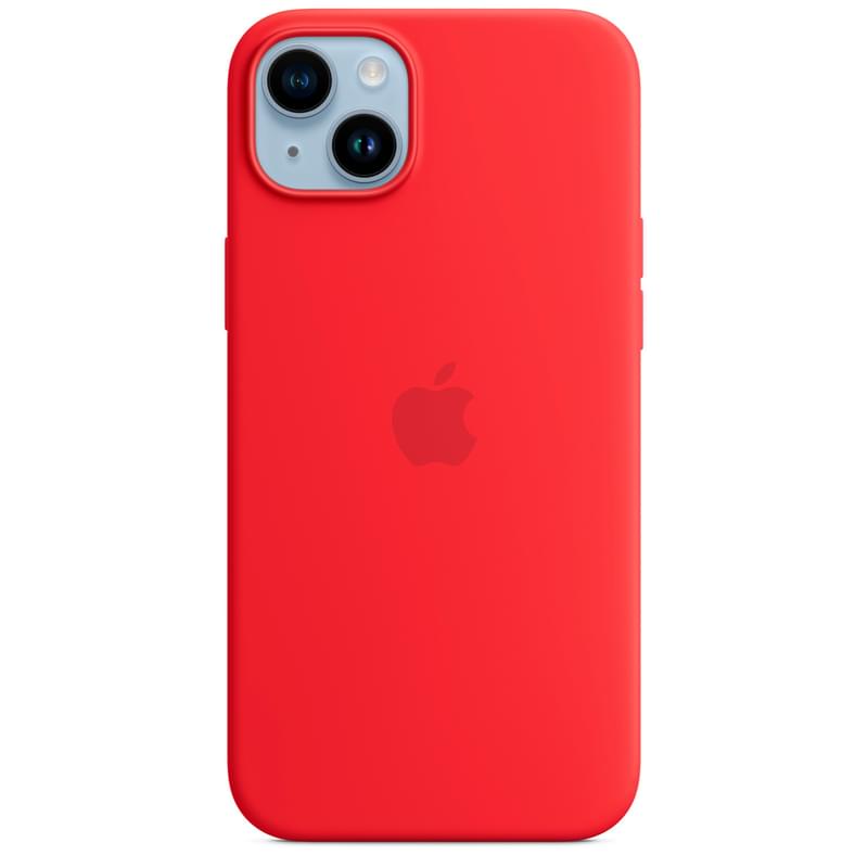 Чехол для iPhone 14 Plus, Silicone Case with MagSafe, (PRODUCT)RED (MPT63ZM/A) - фото #0, Technodom.kz