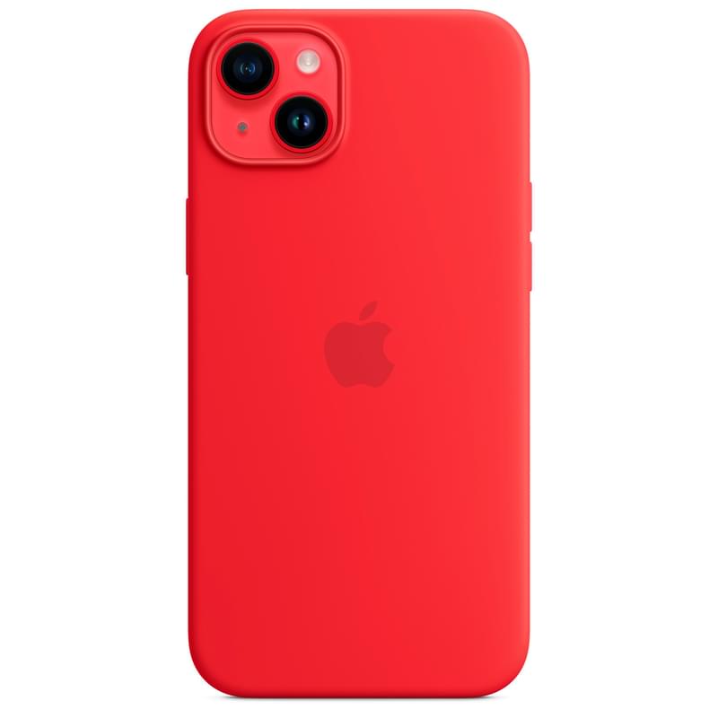 Чехол для iPhone 14 Plus, Silicone Case with MagSafe, (PRODUCT)RED (MPT63ZM/A) - фото #4, Technodom.kz